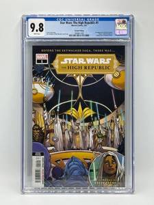 lot 30 image: CGC 9.8 Star Wars The High Republic #1, Marvel Comics (2021) - Second Printing