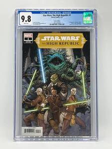 lot 38 image: CGC 9.8 Star Wars The High Republic #1, Marvel Comics (2021) - Variant Edition
