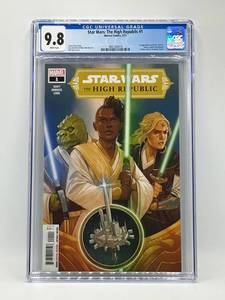lot 39 image: CGC 9.8 Star Wars The High Republic #1 (2021) - Regular Cover, Marvel Comics