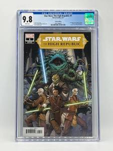 lot 40 image: CGC 9.8 Star Wars The High Republic #1 (2021) - Variant Edition, Marvel Comics