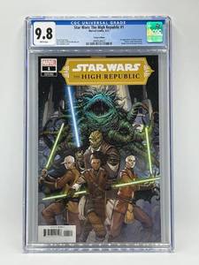lot 43 image: CGC 9.8 Star Wars The High Republic #1 (2021) - Variant Edition, Marvel Comics