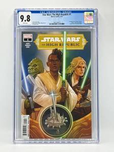 lot 45 image: CGC 9.8 Star Wars The High Republic #1 - Variant Cover - Marvel Comics, 2021