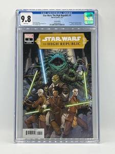 lot 46 image: CGC 9.8 Star Wars The High Republic #1 (Variant Edition) - Marvel Comics, 2021