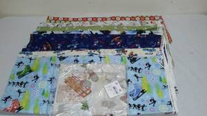 Outdoor Winter Cotton Fabric. Approx. 10 yds.