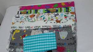 Kids Fabric Cotton Fabric. Approx. 10 yds.
