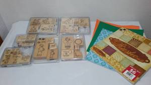 Fun By The Sea, Cats, Friends  And More Rubber Stamps