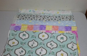 Nursery Prints Flannel Fabric. Approx. 10 yds.