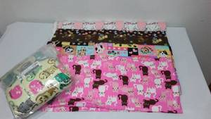 Cats Flannel Fabric. Approx. 11 yds.