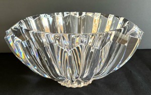 lot 87 image: Large Zodiac Orrefors Crystal Bowl by Erika Lagerbielke