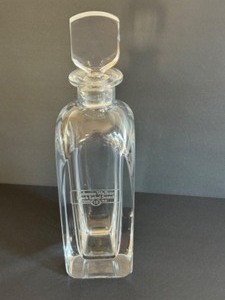 lot 62 image: Orrefors Johnnie Walker Black Label Scotch Decanter