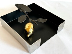 lot 63 image: Michael Aram Lemonwood Napkin Holder