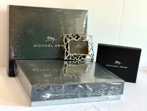 lot 91 image: Three Michael Aram Dog Bone Frames