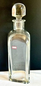 lot 64 image: Vintage Baccarat Crystal Liquor Decanter