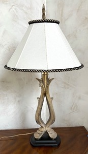 lot 102 image: Stylish Table Lamp