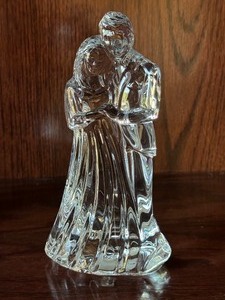 lot 137 image: Waterford Crystal Bride and Groom