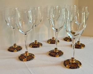 lot 143 image: Set of Eight St. John Home Wine Glasses
