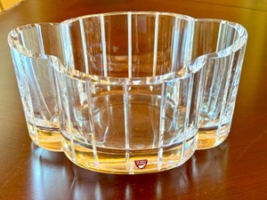 lot 200C image: Orrefors Crystal Bowl