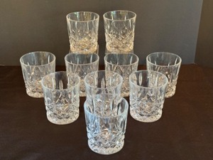 lot 277 image: Set of 10 Marquis by Waterford Old Fashioned Glasses  Marquis by Waterford Lowball Glasses