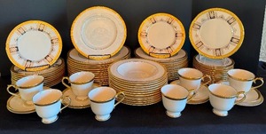 lot 245A image: Lenox, Haverford Hall China Set