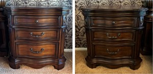 lot 16A image: Casa Cristina Side Tables  Nightstands by Pulaski Furniture