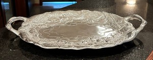 lot 219 image: Vintage 1989 Arthur Court Serving Platter