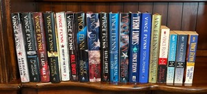 lot 224 image: Variety of Vince Flynn Books