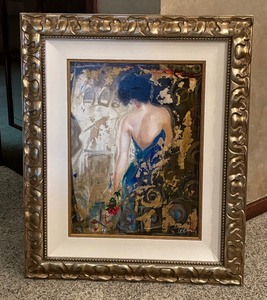 lot 253 image: Muse VI Limited Edition Serigraph by Janet Treby