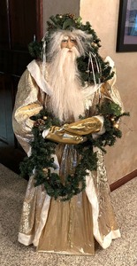lot 256 image: Festive Santa Decorative Figurine