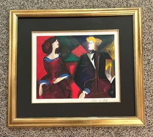 lot 81B image: Limited Edition Serigraph by Linda Le Kinff