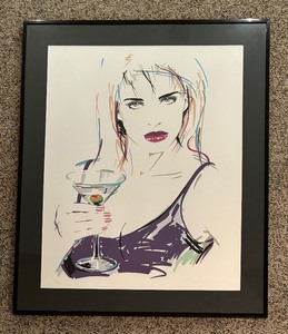 lot 273 image: Shaken, Not Stirred Artist Proof Print by Dennis Mukai