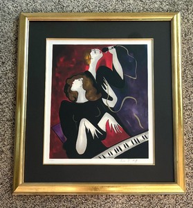 lot 110B image: Limited Edition Serigraph by Linda Le Kinff
