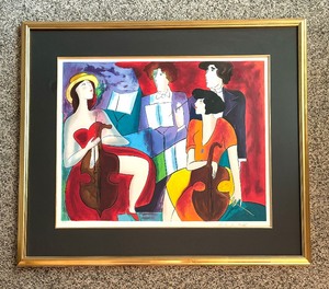 lot 71B image: Moderato Cantibile Limited Edition Print by Linda Le Kinff