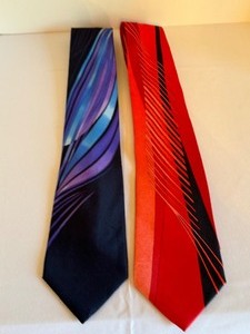 lot 282A image: Two Vitaliano Pancaldi Italian Ties