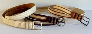 lot 434 image: Three Mezlan Belts