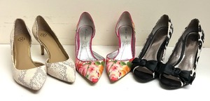 lot 294E image: Three pairs of Size 8 Shoes by Alfani, Anne Klein and Ann Tayler