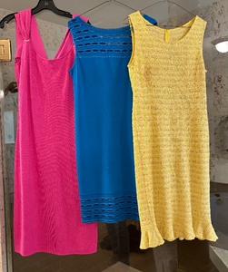 lot 371 image: Three St. John Vibrant Size 10 Dresses