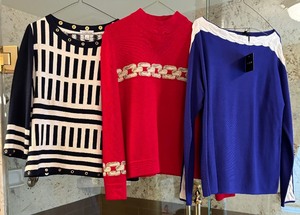 lot 392 image: Three Womens St. John Size Medium Sweaters