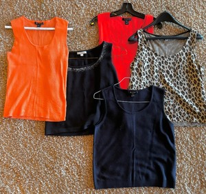 lot 381A image: Womens Sleeveless  Tank Tops by St John