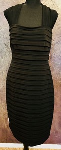lot 421AA image: Black Evening Gown by Tadashi