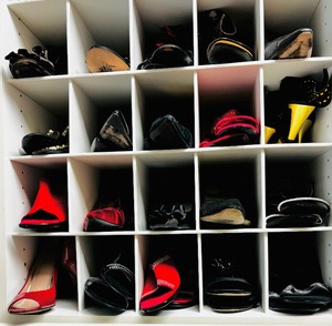lot 420 image: Variety of Womens High End Shoes including Michael Kors