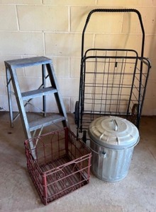 lot 172 image: Vintage Garage Storage Utility Collection