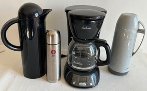 lot 147 image: COFFEE ANYONE Sunbeam Coffee Maker & Thermoses