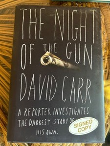 lot 315 image: THE NIGHT OF THE GUN David Clark Signed Copy BOOK
