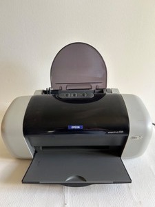 lot 112 image: EPSON Stylus Photo RX620 All In One Printer Working Comes with Box