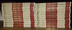 lot 76 image: 1970s Illustrated WORLD WAR II Encyclopedia Volumes 1-24