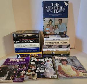 lot 78 image: Historical Books & Magazines Princess Diana, JFK and Other Royals