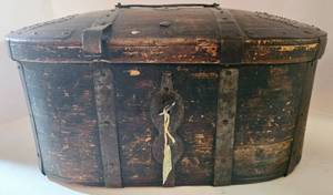 lot 193 image: Antique 18th Century Swedish Wedding Box