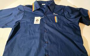 lot 197 image: Vintage KING LOUIE Bowling Shirt New with Tags