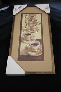 Wall Art - Venezia by Bjani Baarl Signed , Wood FrameSingle Matte