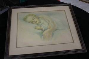 Wall Art - A Gift From Heaven , FramedDouble MatteGlass